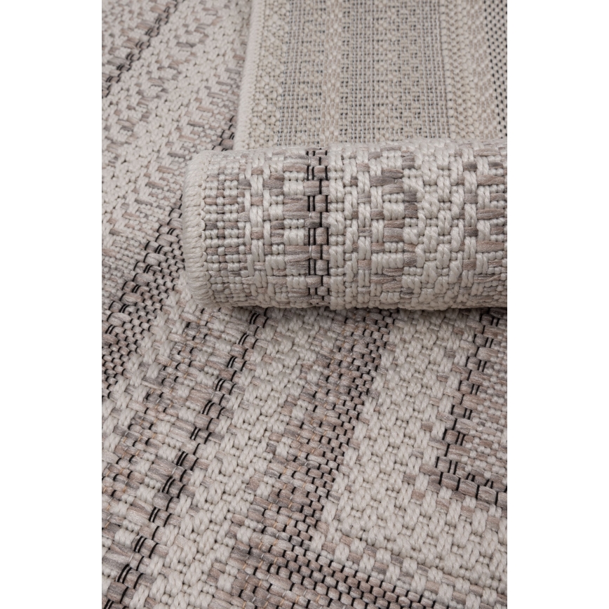 Vanjski tepih ORIA 70x140 cm sivi