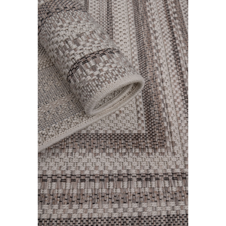 Vanjski tepih ORIA 70x140 cm sivi
