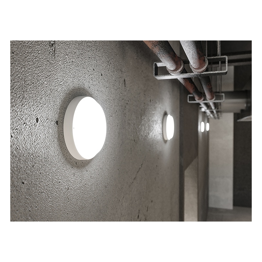 Vanjsko LED zidno svjetlo, 9W/230V, IP54, bijelo