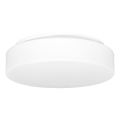Vanjsko stropno svjetlo s senzorom HECTOR 1xE27/60W/230V promjer 30 cm IP44 opalno bijela