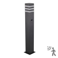 Vanjsko svjetlo s senzorom TEKSAS 1xE27/12W/230V IP44 74 cm antracit