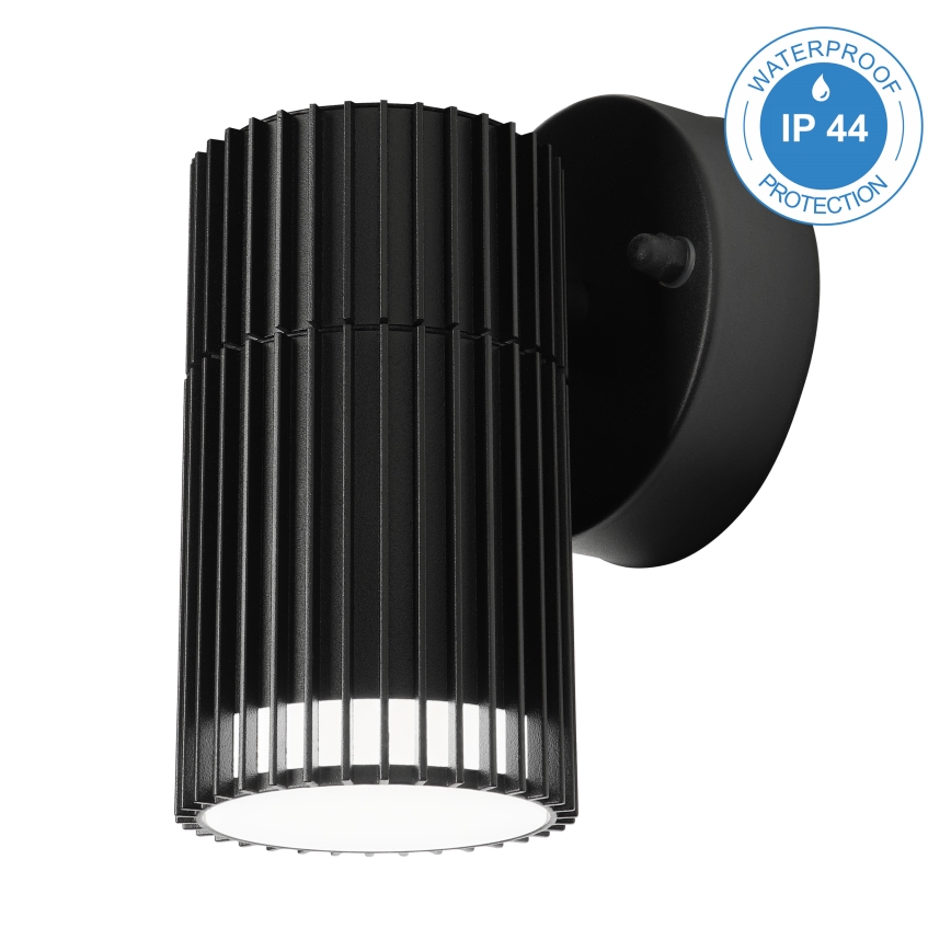 Vanjsko zidno reflektorsko svjetlo LANTHEA 1xGU10/11W/230V IP54 crno