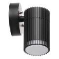 Vanjsko zidno reflektorsko svjetlo RADILO 1xGU10/11W/230V IP44 crna