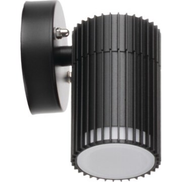Vanjsko zidno reflektorsko svjetlo RADILO 1xGU10/11W/230V IP44 crna