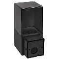 Vanjsko zidno svjetlo 1xE27/40W/230V IP44 crno