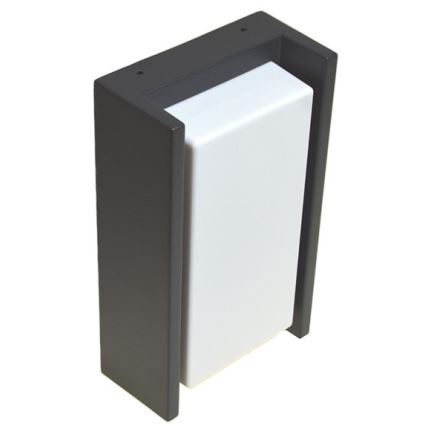 Vanjsko zidno svjetlo ARAGO 1xE27/60W/230V IP54 antracit