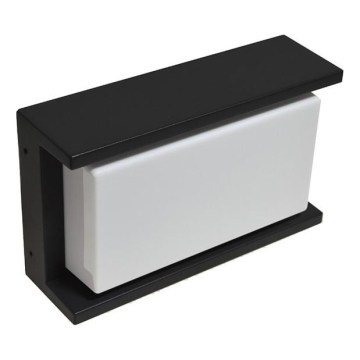 Vanjsko zidno svjetlo ARAGO 1xE27/60W/230V IP54 crno