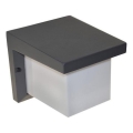 Vanjsko zidno svjetlo ARIANA 1xE27/40W/230V IP54 antracit