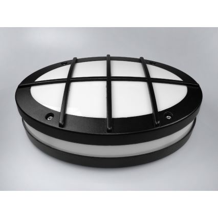 Vanjsko zidno svjetlo GALLUN 1xE27/60W/230V IP54 crno