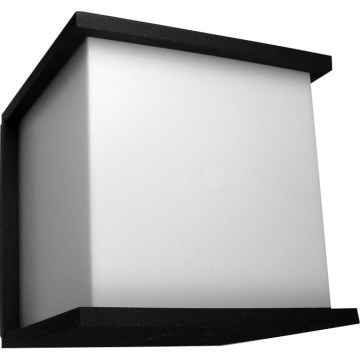 Vanjsko zidno svjetlo JAVEN 1xE27/60W/230V IP44 crno