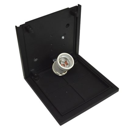 Vanjsko zidno svjetlo JAVEN 1xE27/60W/230V IP44 crno