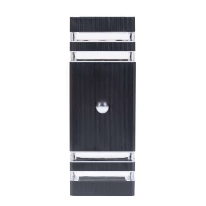 Vanjsko zidno svjetlo s senzorom BREZZA 2xGU10/35W/230V IP65