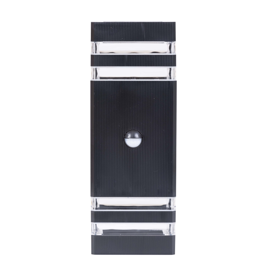 Vanjsko zidno svjetlo s senzorom BREZZA 2xGU10/35W/230V IP65