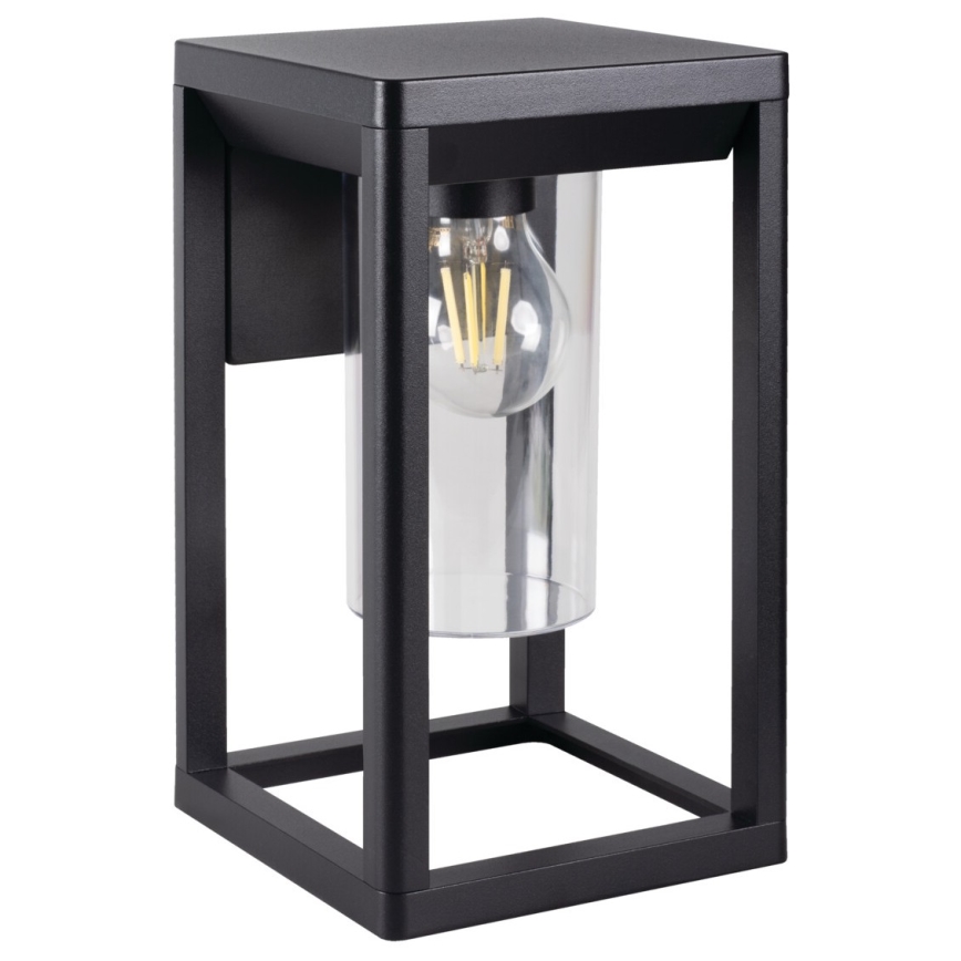 Vanjsko zidno svjetlo VIMO 1xE27/15W/230V IP44 crno