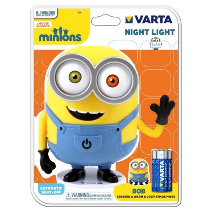 Varta 15615 - LED Dječja noćna lampica MINIONS LED/3xAA