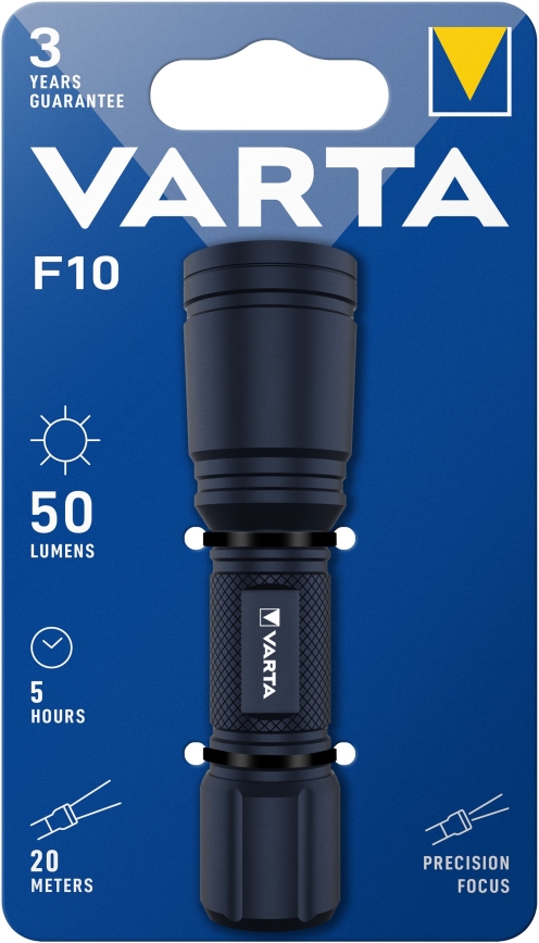 Varta 15670101111 - LED Baterijska svjetiljka F10 LED/1xAA