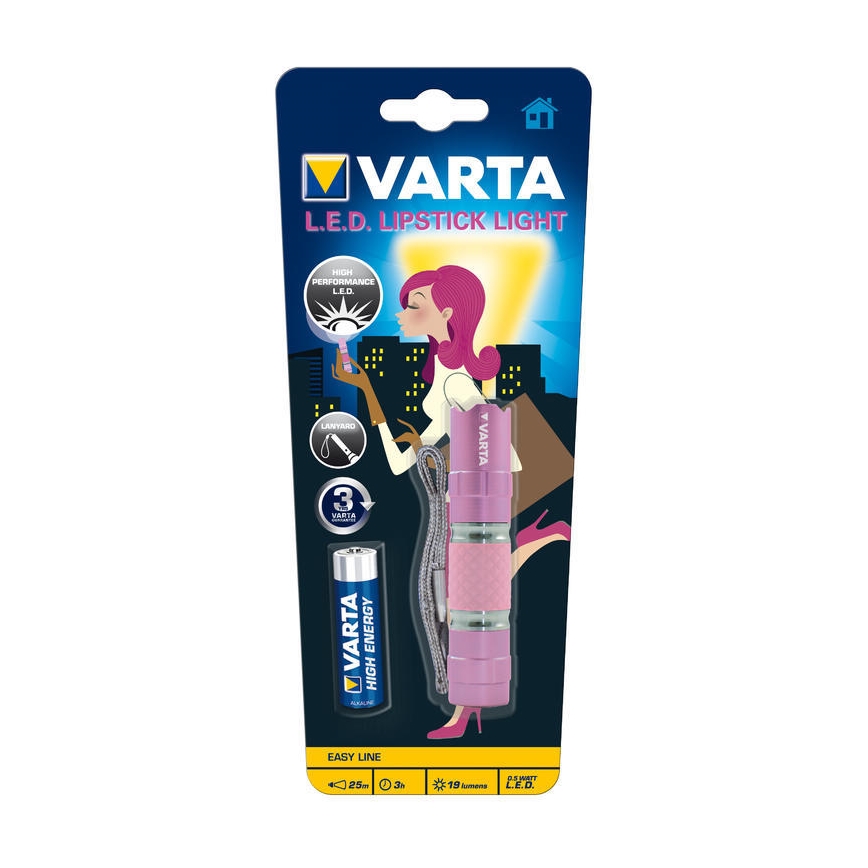 Varta 16617101421 - LED Baterijska svjetiljka LIPSTICK LED/1xAA