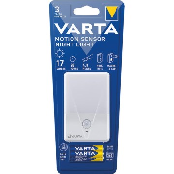 Varta 16624101421 - LED noćno svjetlo s senzorom NIGHT LIGHT LED/3xAAA