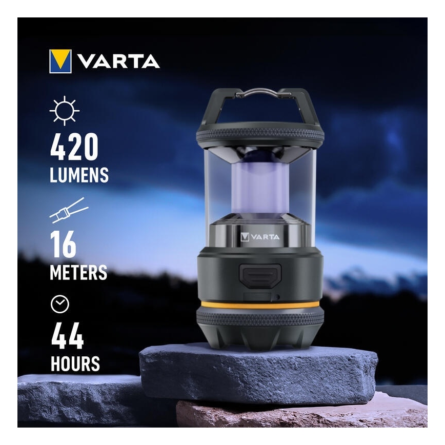 Varta 17550101111 - LED kamperska svjetiljka L20 LED/3,6V 2600 mAh IP54