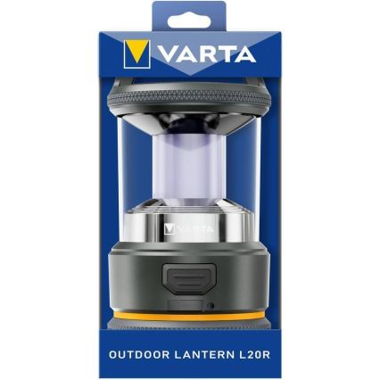 Varta 17550101111 - LED kamperska svjetiljka L20 LED/3,6V 2600 mAh IP54