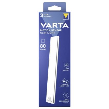 Varta 17624101111 - LED Punjiva rasvjeta za namještaj sa senzorom pokreta LED/5V