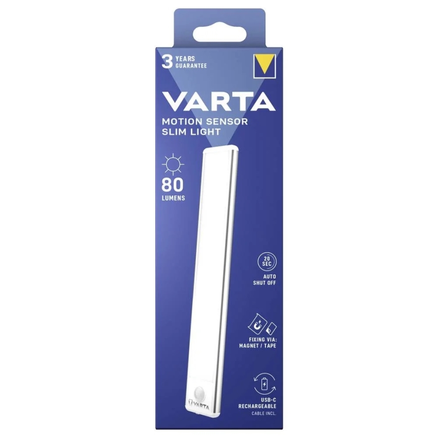Varta 17624101111 - LED Punjiva rasvjeta za namještaj sa senzorom pokreta LED/5V