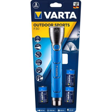 VARTA 18629 - LED Baterijska svjetiljka LED/5W/3xC