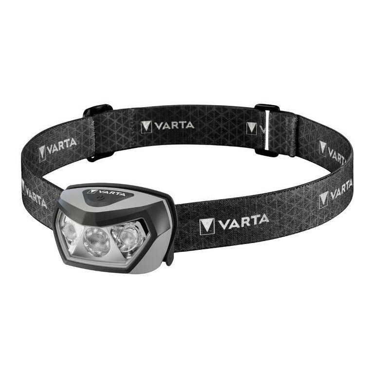 Varta 18650101401 - LED Prigušiva punjiva čeona svjetiljka s bežičnim punjenjem OUTDOOR SPORTS LED/5V 1800 mAh IPX7