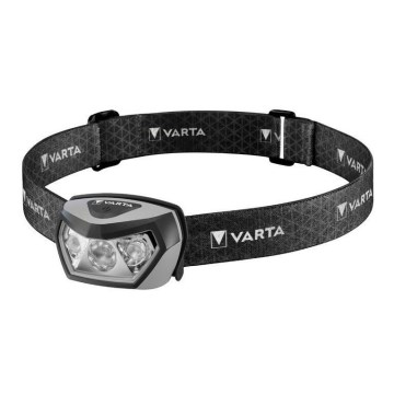 Varta 18650101401 - LED punjiva lampa za glavu s mogućnošću prigušivanja i bežičnim punjenjem OUTDOOR SPORTS LED/5V 1800 mAh IPX7
