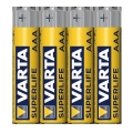 Varta 2003101304 - 4 kom Zinkougljična baterija SUPERLIFE AAA 1,5V
