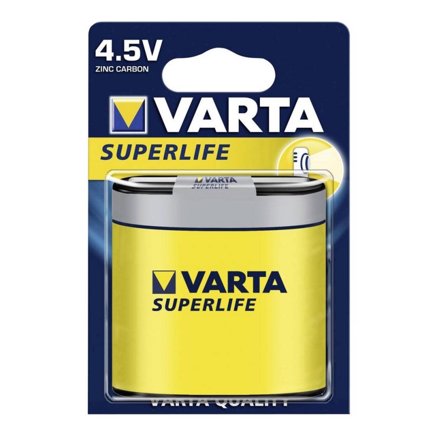 Varta 2012 - 1 kom Cink-ugljična baterija SUPERLIFE 4,5V