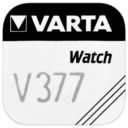 Varta 3771 - 1 kom Srebrov oksid gumbasta baterija V377 1,5V