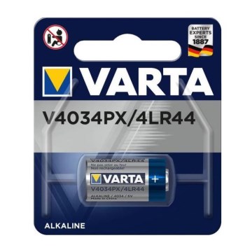 Varta 4034101401 - 1 kom Alkalna baterija ELECTRONICS V4034PX/4LR44 6V