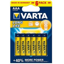 Varta 4103 - 6 kom Alkalne baterije LONGLIFE EXTRA AAA 1,5V