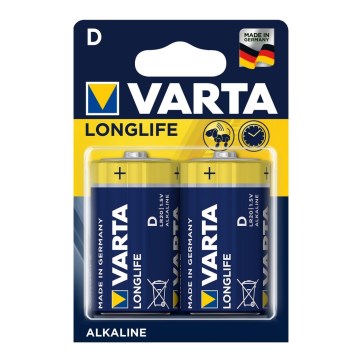Varta 4120 - 2 kmd Alkalna baterija LONGLIFE EXTRA D 1,5V