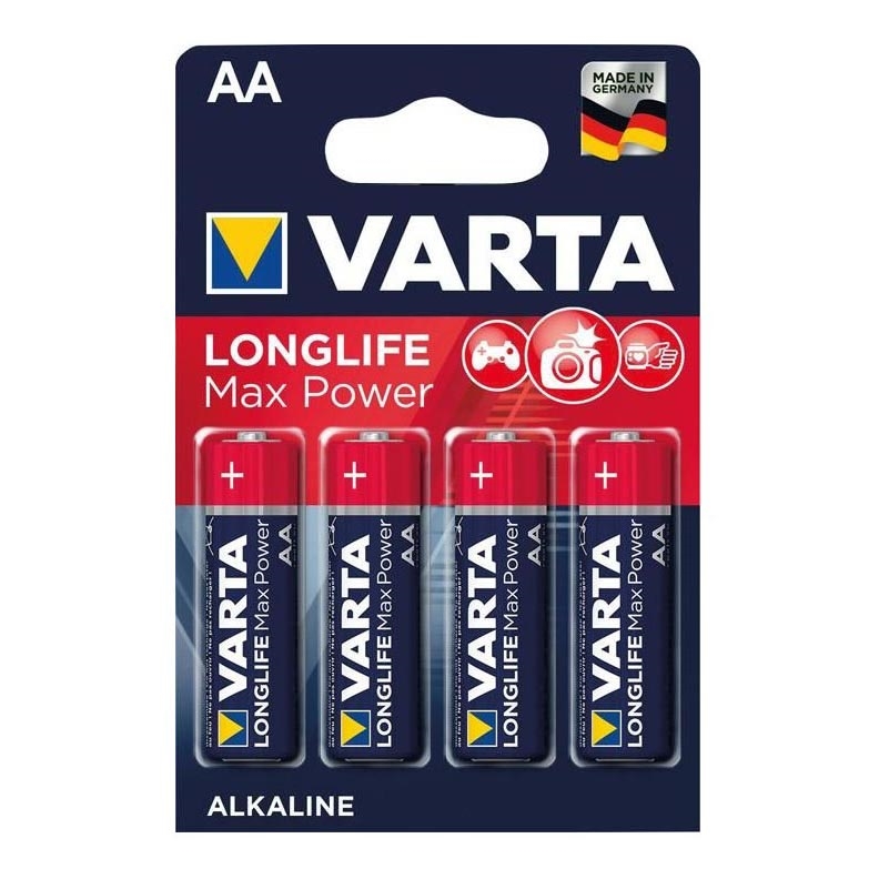 Varta 4706101404 - 4 kom Alkalna baterija LONGLIFE AA 1,5V