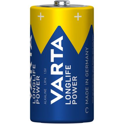 Varta 4914121422 - 2 kom Alkalne baterije LONGLIFE POWER LR14/C 1,5V