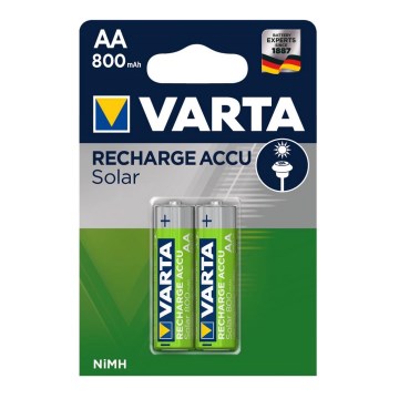 Varta 56736 - 2 kom Nabojive baterije SOLAR ACCU AA NiMH/800mAh/1,2V