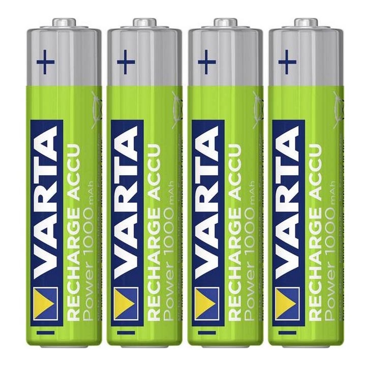 Varta 5703301404 - 4 kom Punjiva baterija RECHARGE  AAA 1,2V
