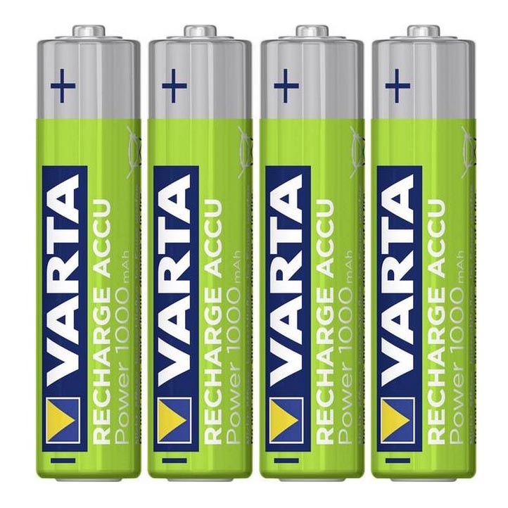 Varta 5703301404 - 4 kom Punjiva baterija RECHARGE  AAA 1,2V