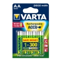 Varta 5716 - 4 komada Punjive baterije ACCU AA NiMH/2600mAh/1,2V