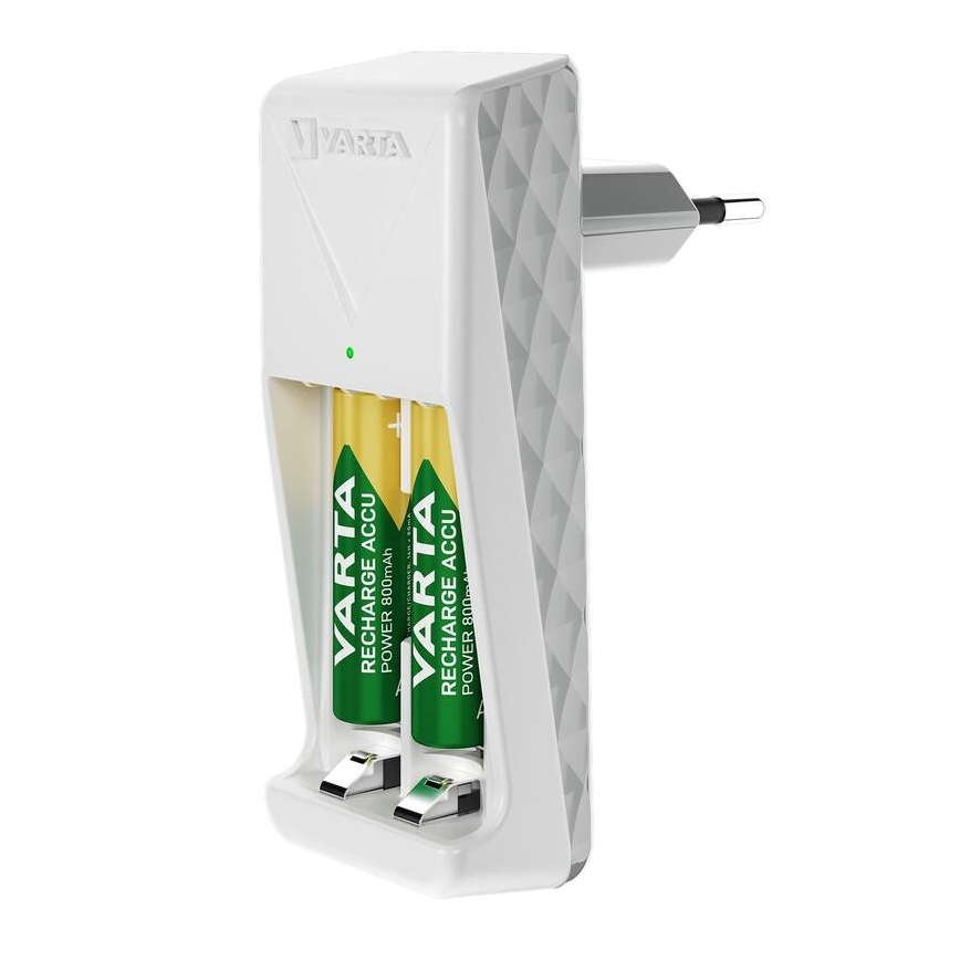 Varta 57656101451 - Punjač baterija 2xAA/AAA 2100 mAh 230V