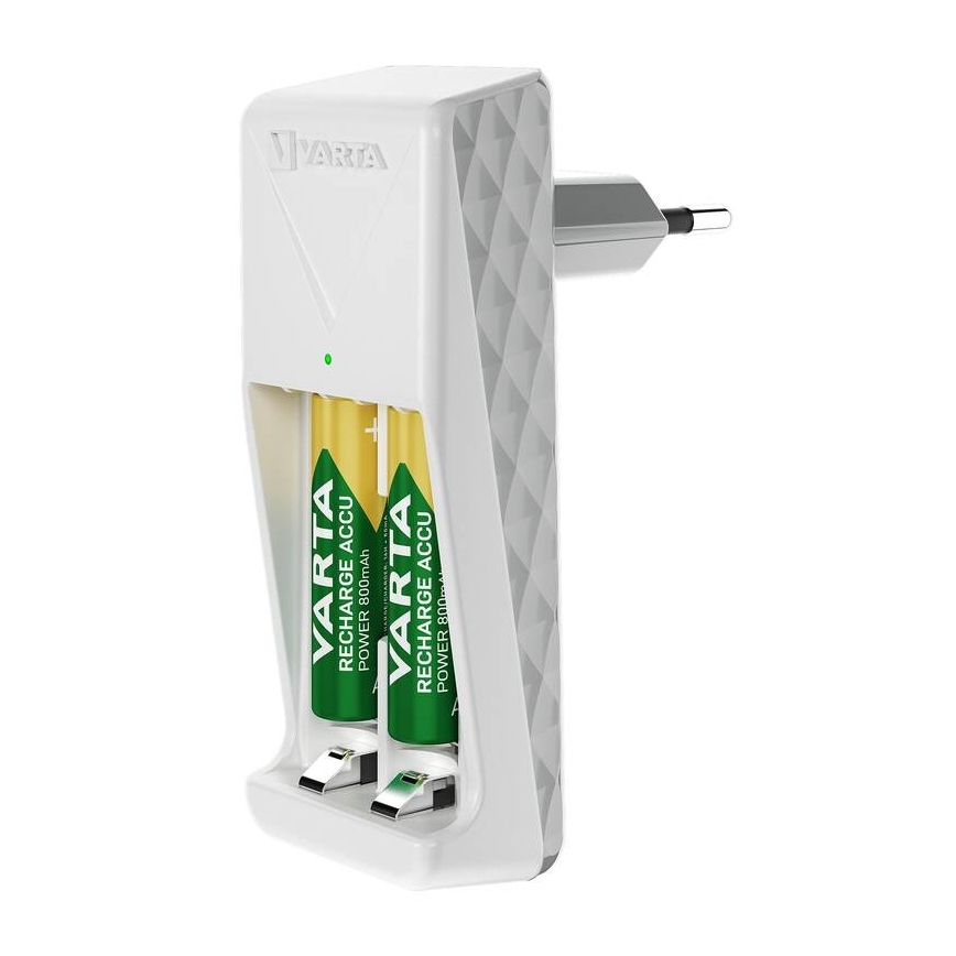Varta 57656201421 - Punjač za baterije 2x AA/AAA, 800 mAh, 230 V