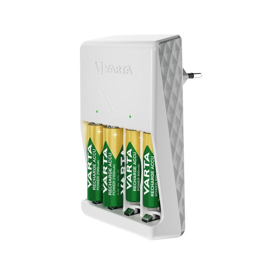 Varta 57657101451 - Punjač za baterije 4xAA/AAA 2100mAh 230V