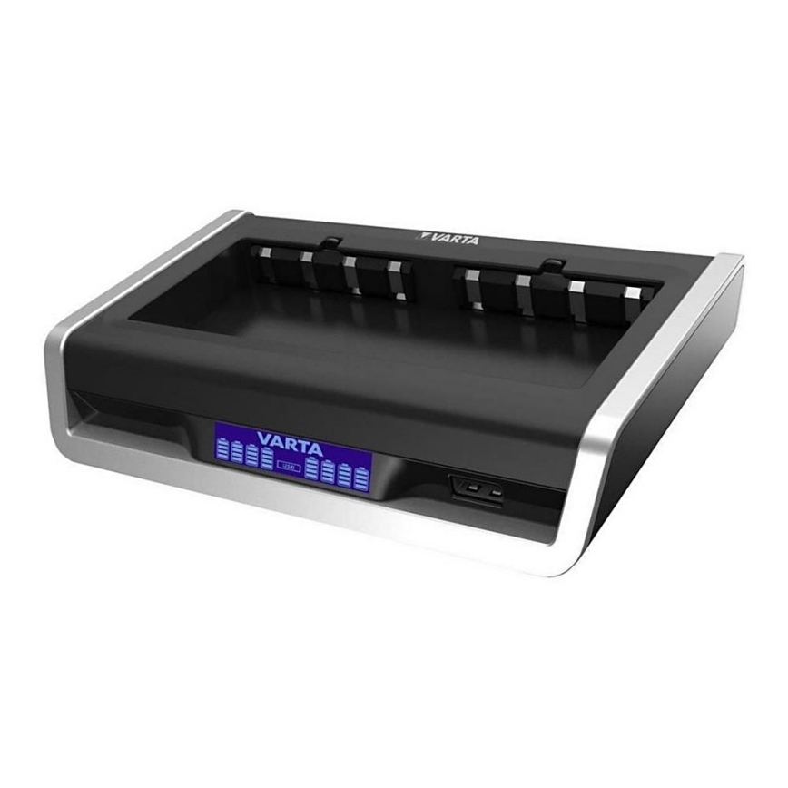 VARTA 57671 - LCD Multi punjač 8xAA/AAA a USB punjenje 4 sati