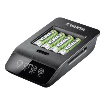 VARTA 57684 - LCD Smart punjač 4xAA/AAA punjenje 1,5h