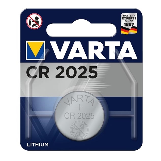 Varta 6025 - 1 kom Litijska baterija CR2025 3V