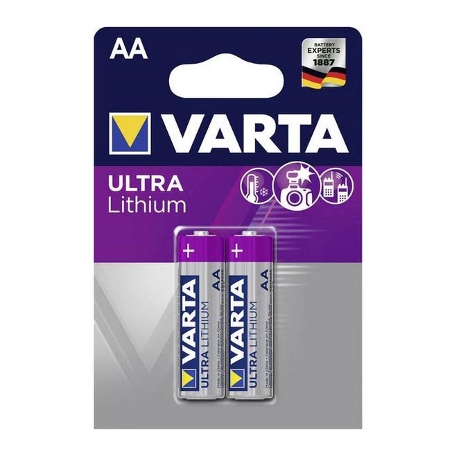 Varta 6106 - 2 kom Litijska baterija ULTRA AA 1,5V