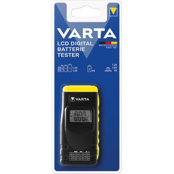 Varta 891101401 - Tester baterija i akumulatora s LCD zaslonom Battery Tester 3V
