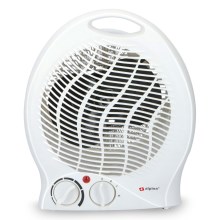Ventilator s grijalicom 1000/2000W/230V bijela